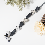 Black Tourmaline & Selenite Hanger