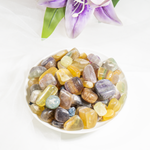 Multi Fluorite Tumbled Stones