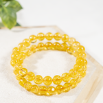 Heated Citrine Bracelets