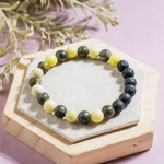 Serpentine Diffuser Bracelet With Lava Beads