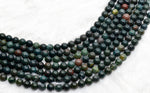 Natural Bloodstone Round Beads