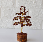 100 Chips Red Jasper Crystal Tree