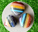 Polished Bonded Chakra Heart Crystal, Puffy Mini 2 Inch Pocket Crystal Heart