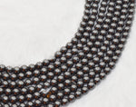 Shungite Elite Beads, Natural Round Crystal Beads 6mm to 10mm