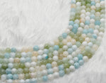 Natural Morganite Round Beads