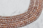 Natural Sunstone Round Beads