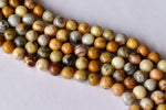 Natural Crazy Lace Agate Round Beads