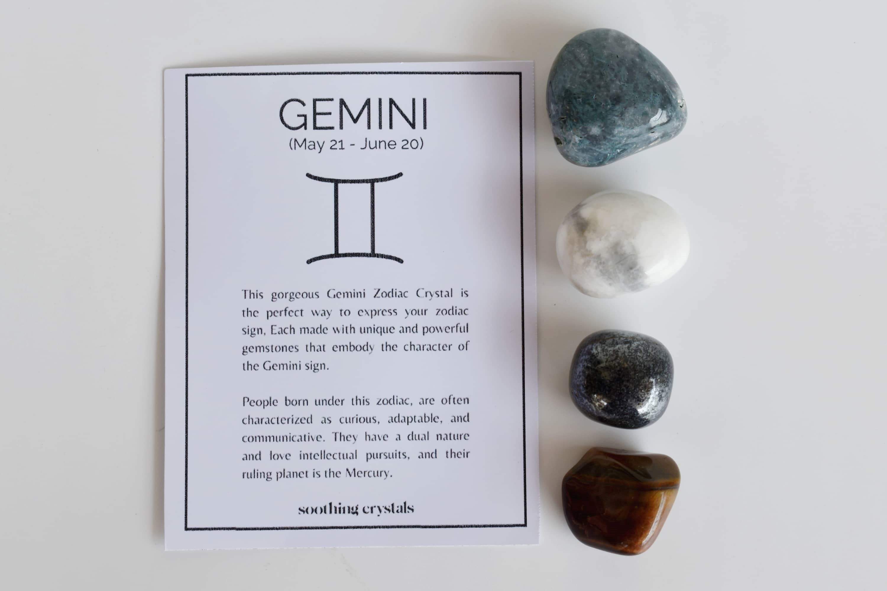 Gemini Crystals And Stones