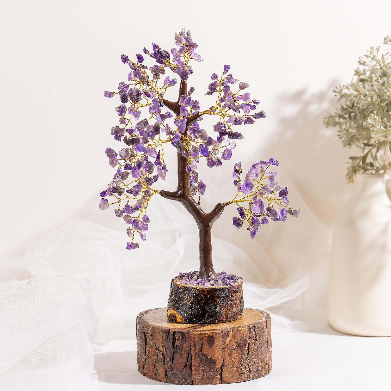 300 Chips Amethyst Tree