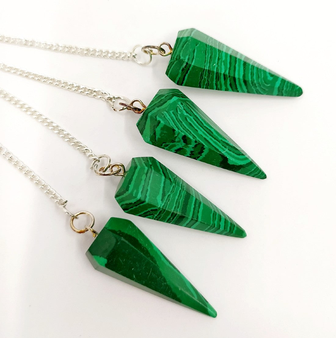 Synthetic Malachite Pendulum