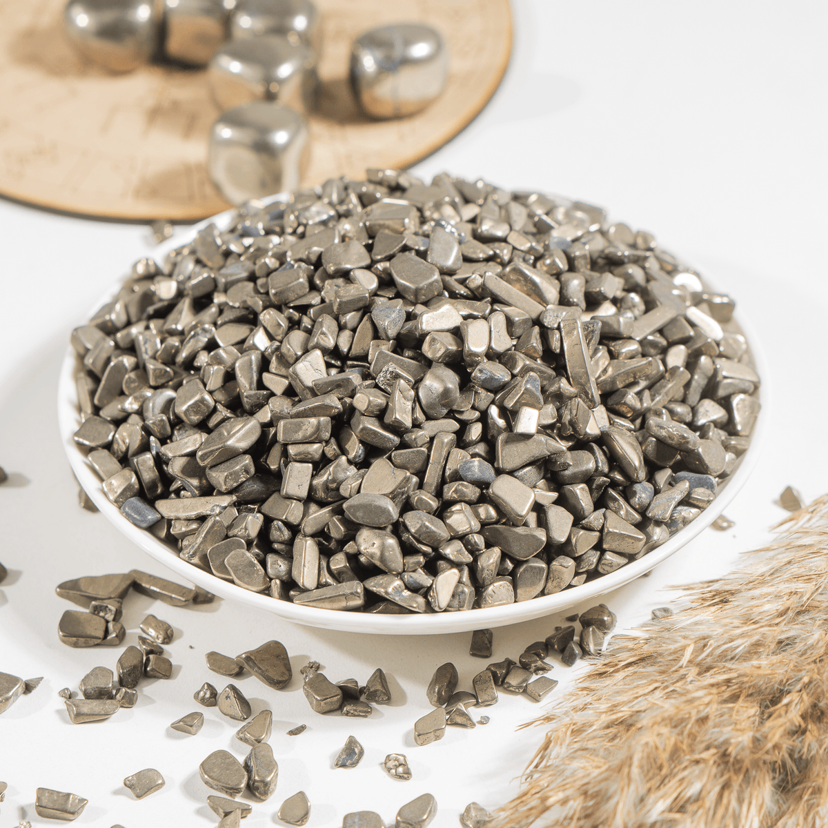 Pyrite Gemstone Chips