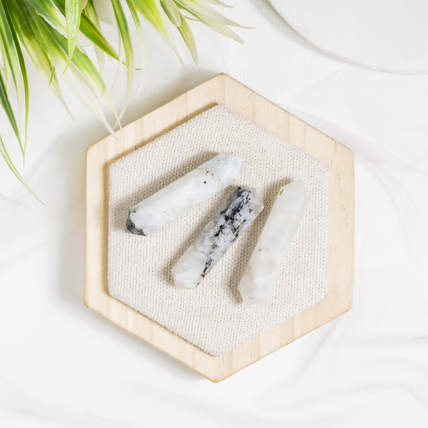 Rainbow Moonstone Point Pencils