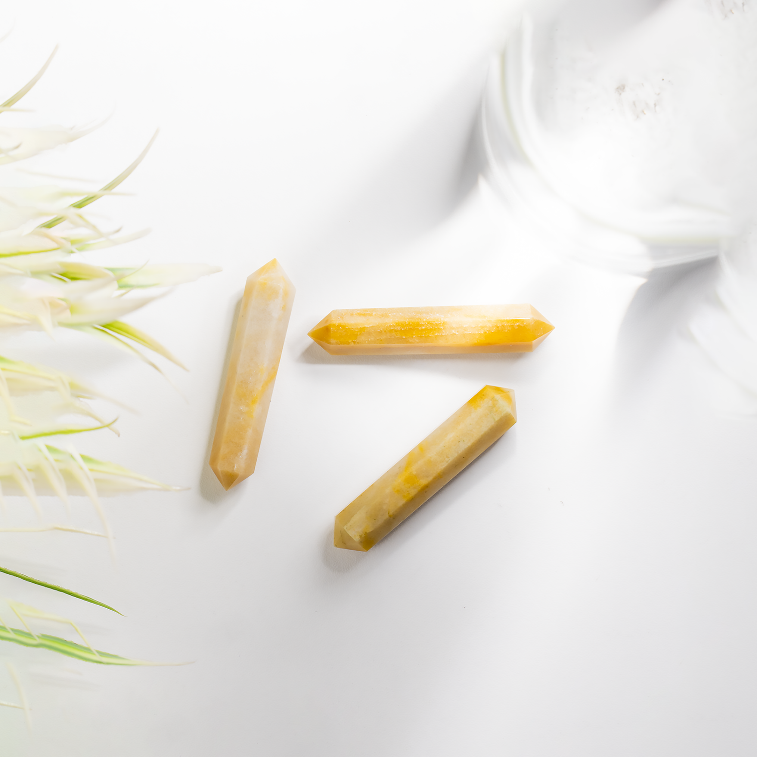 Yellow Aventurine Double Point Pencils