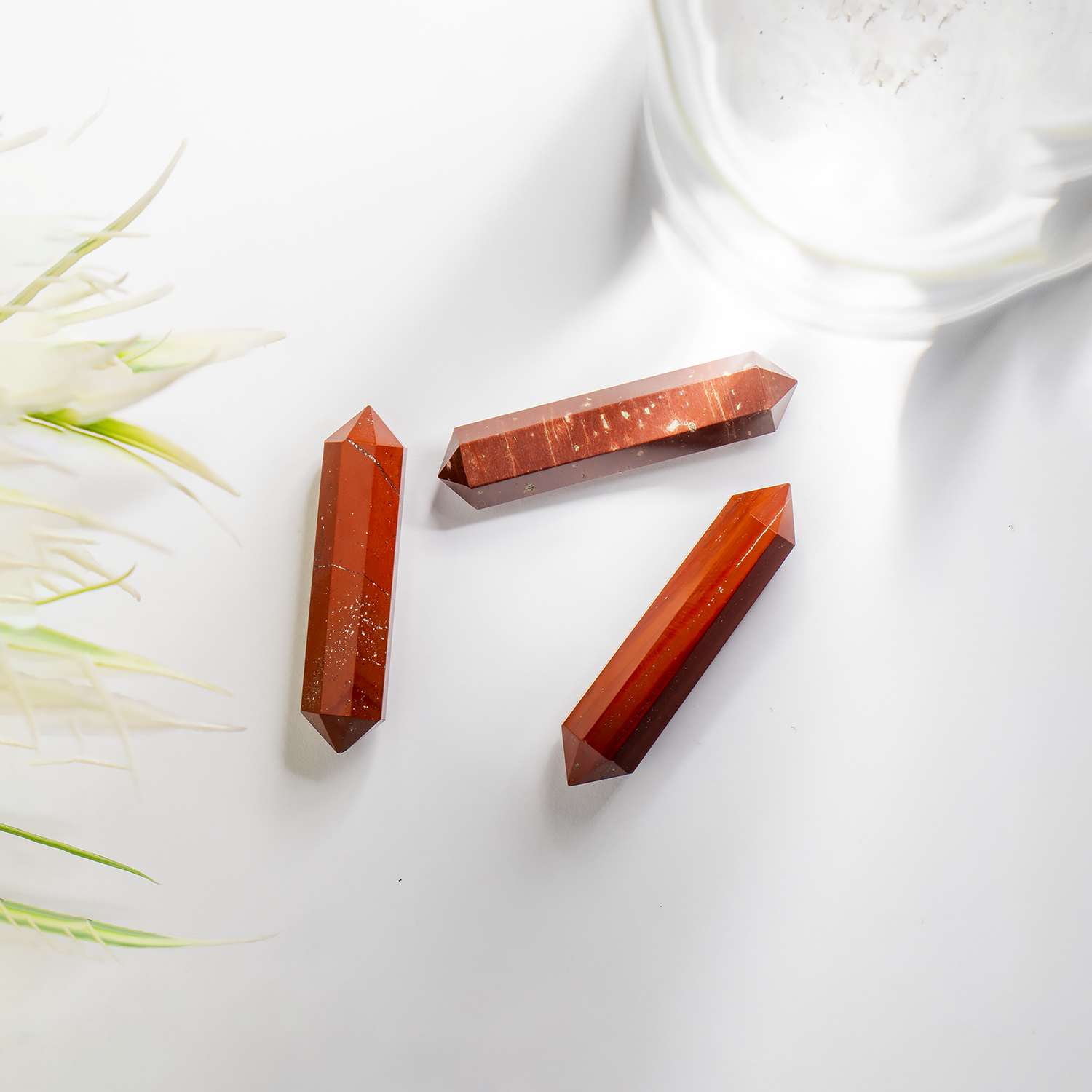 Red Jasper Double Point Pencils