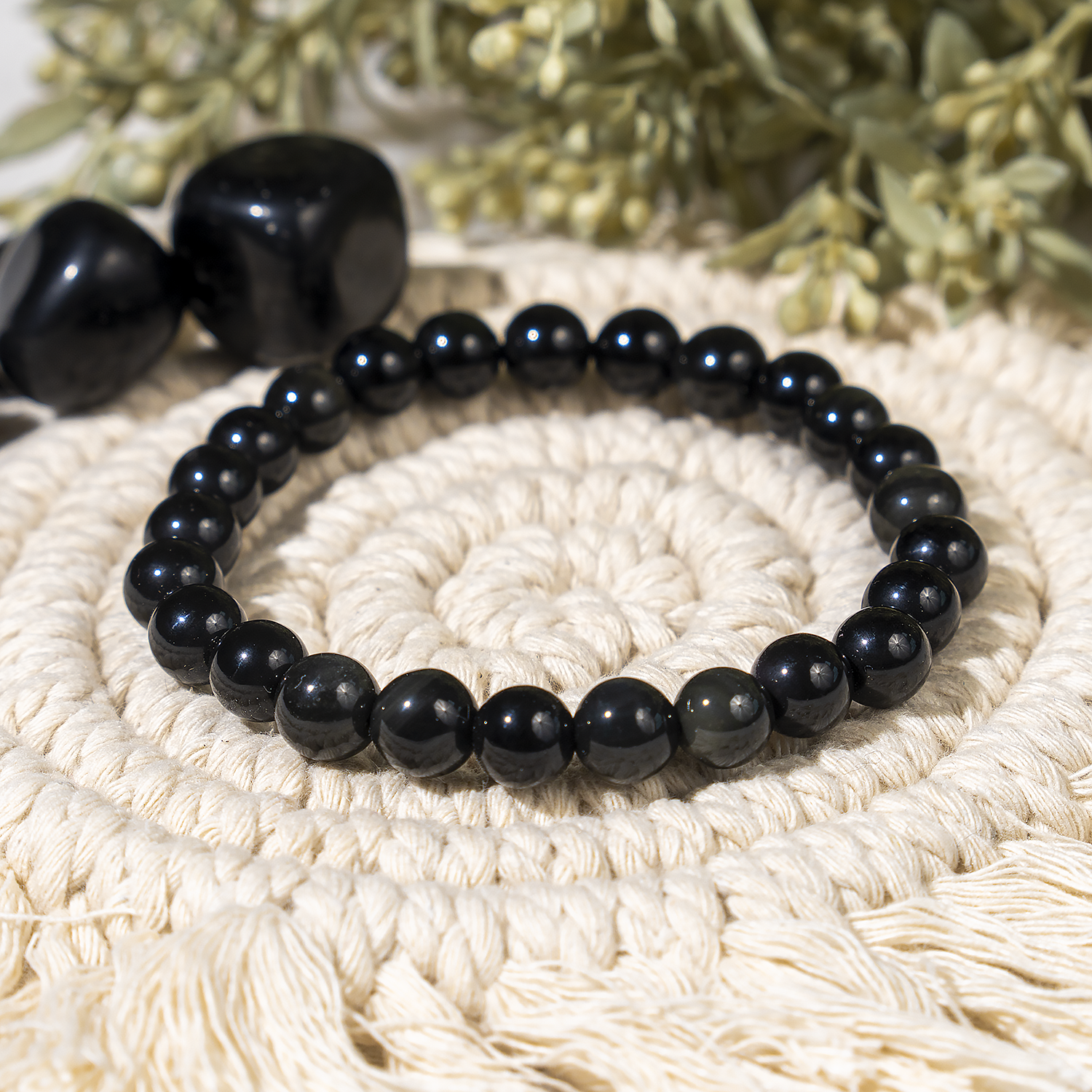 Black Obsidian Bracelet