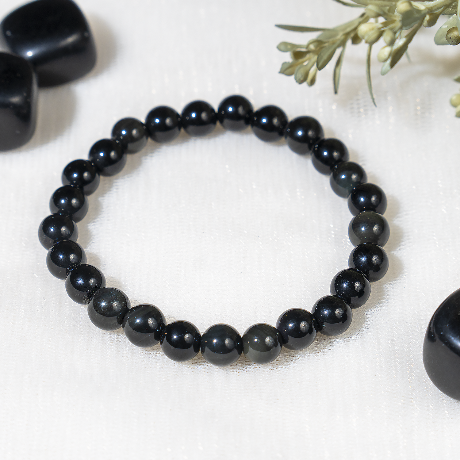 Black Obsidian Bracelet
