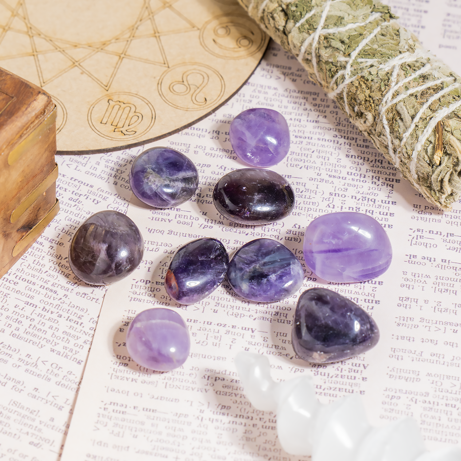 Amethyst Tumbled Stone