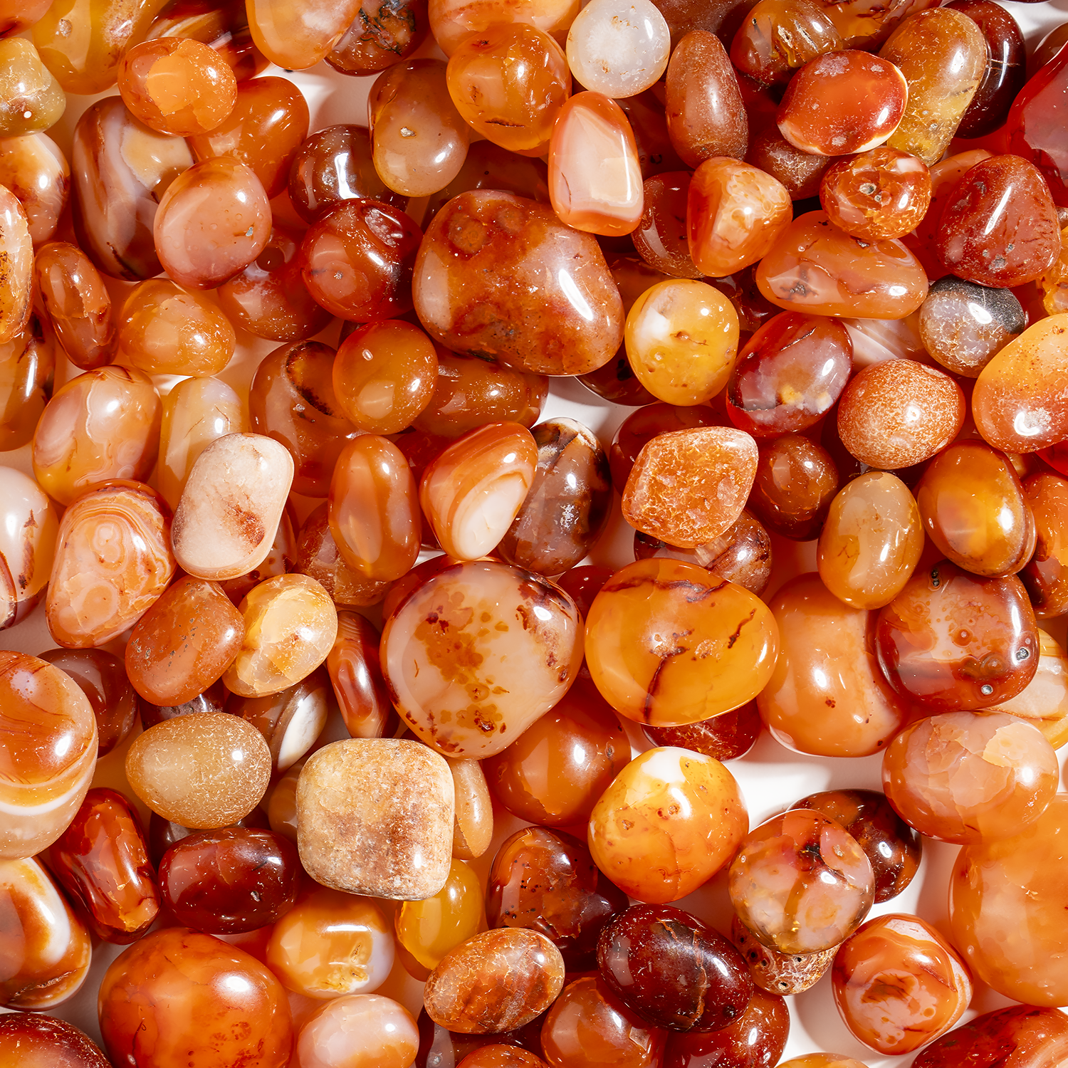 Carnelian Tumbled Stones