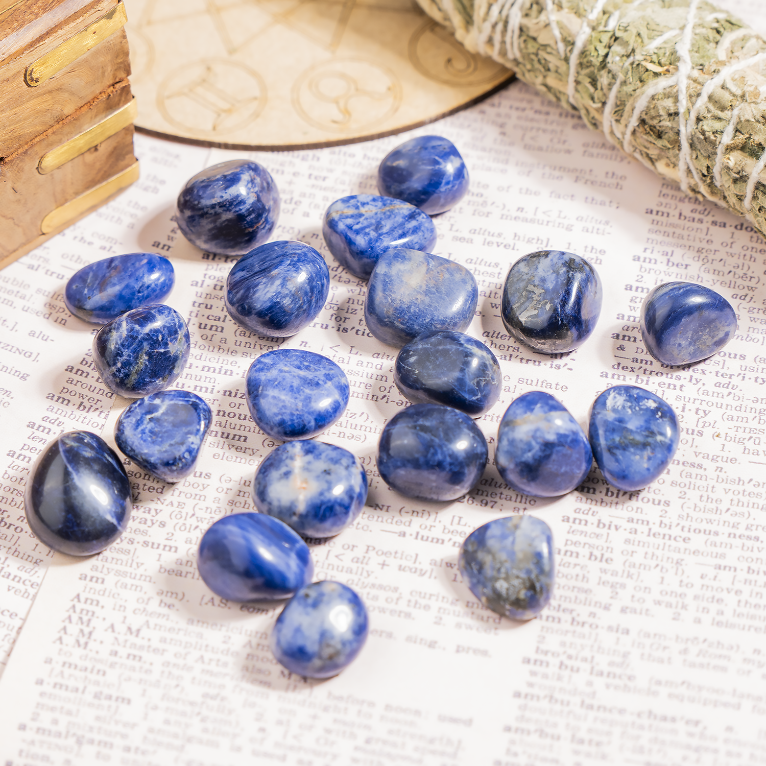 Sodalite Tumbled Stones