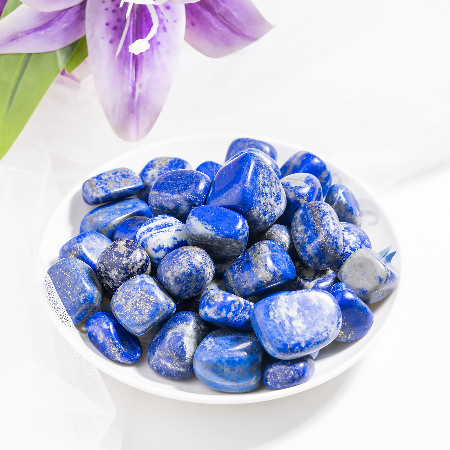 Lapis Lazuli Tumbled Stones