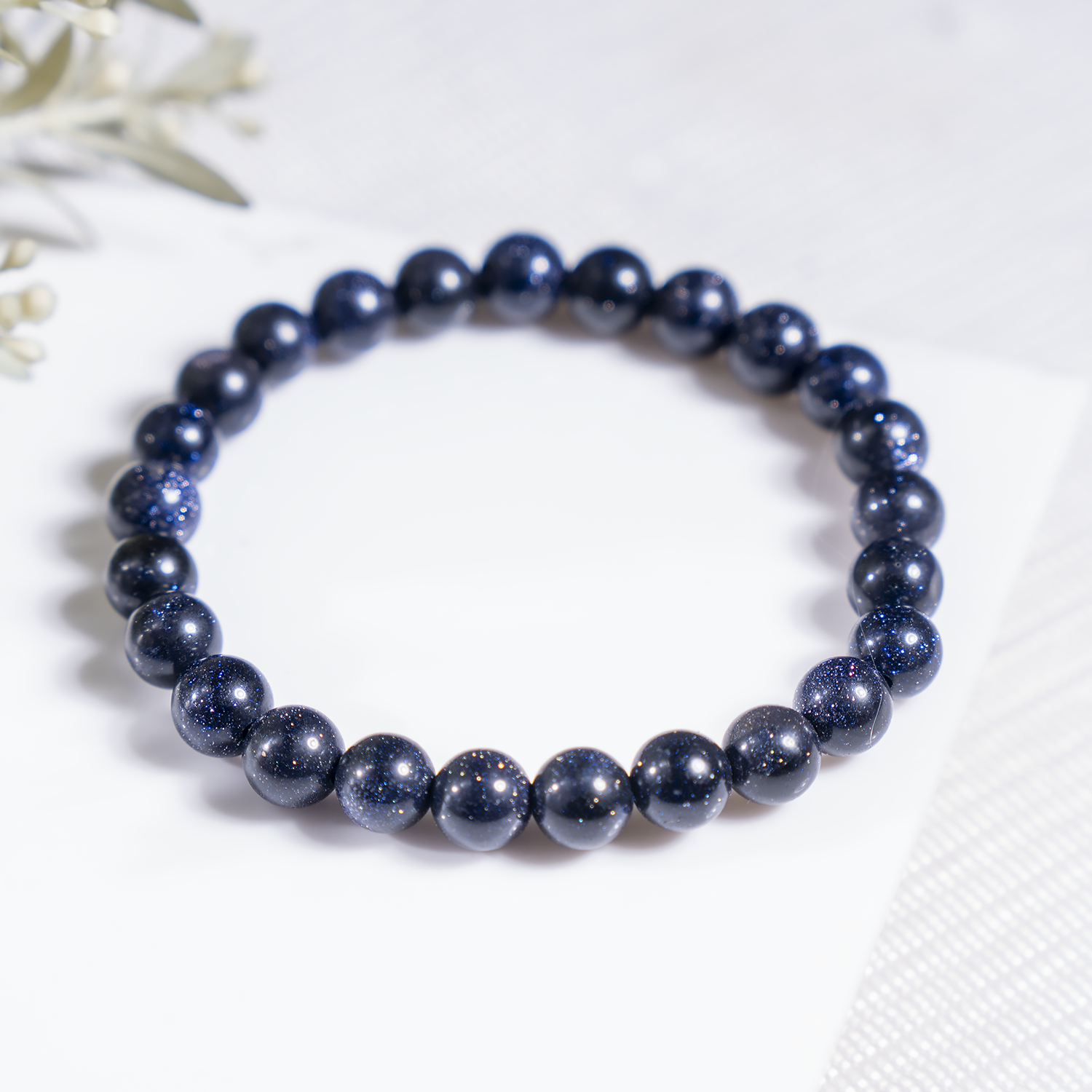Blue Sandstone Bracelet