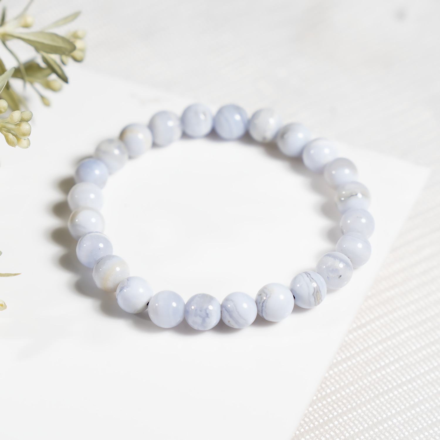 Blue Lace Agate Bracelets