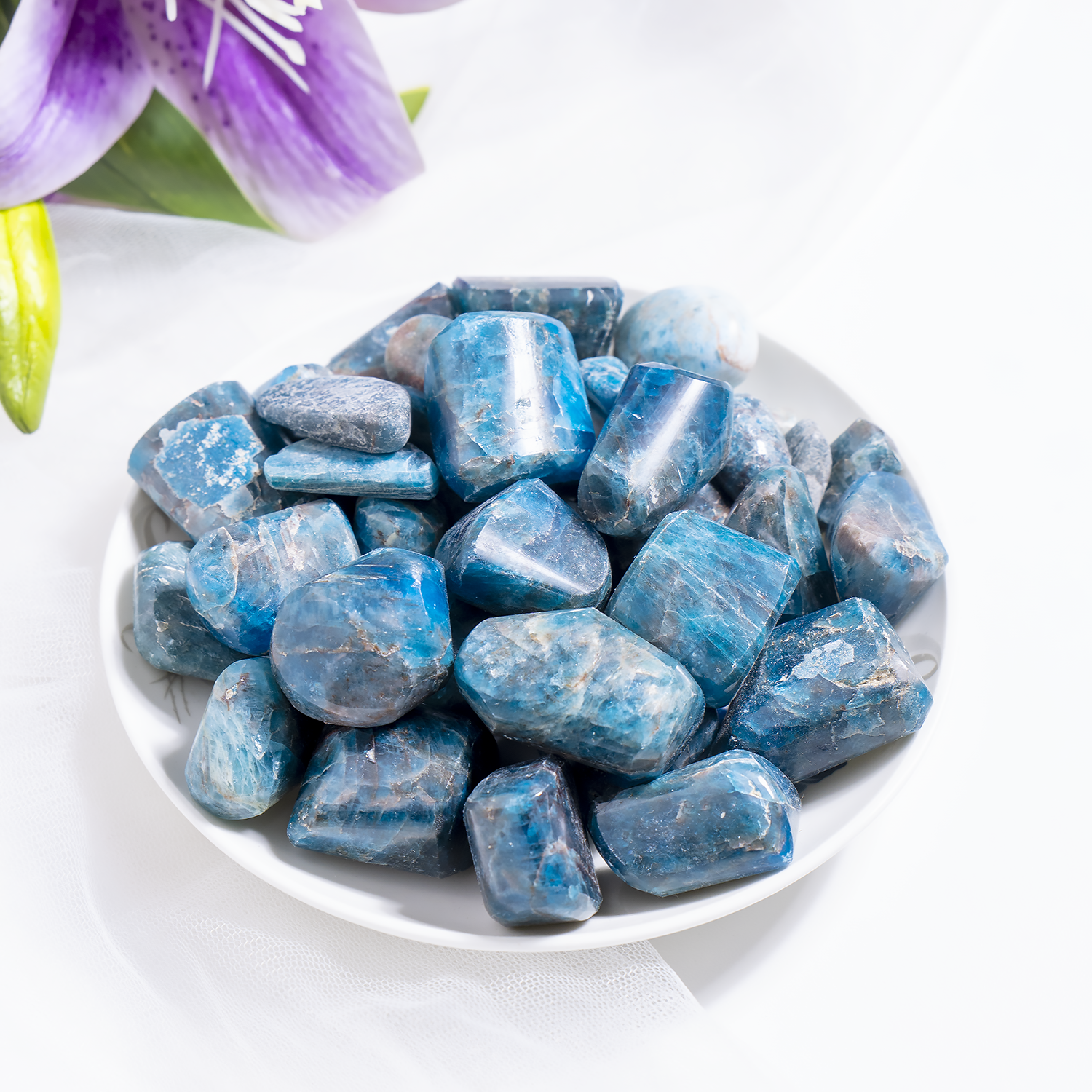 Apatite Tumbled Stones