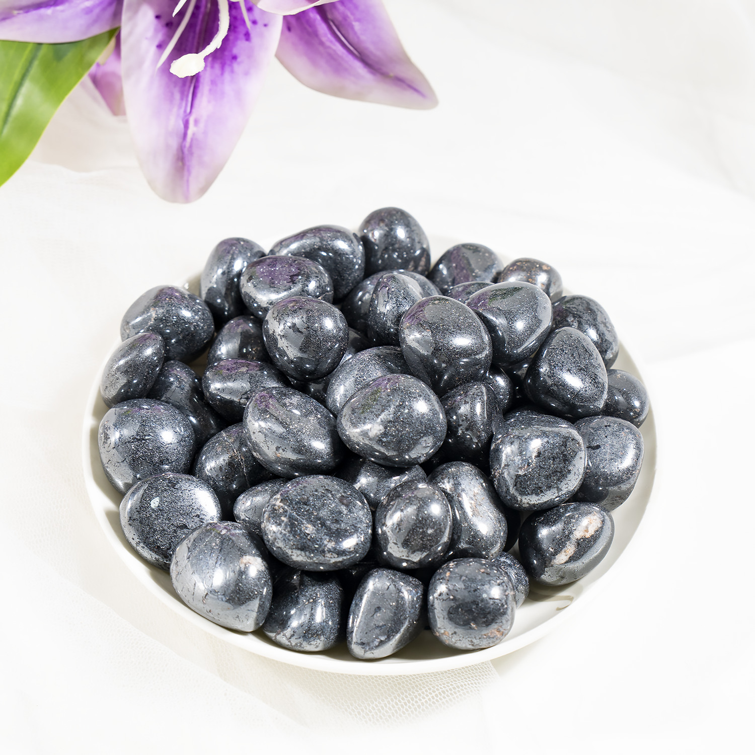 Hematite Tumbled Stones