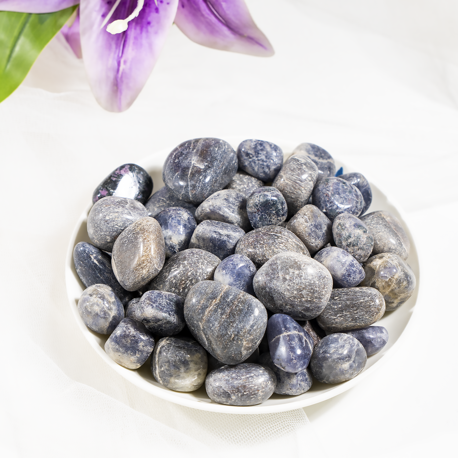 Iolite Tumbled Stones