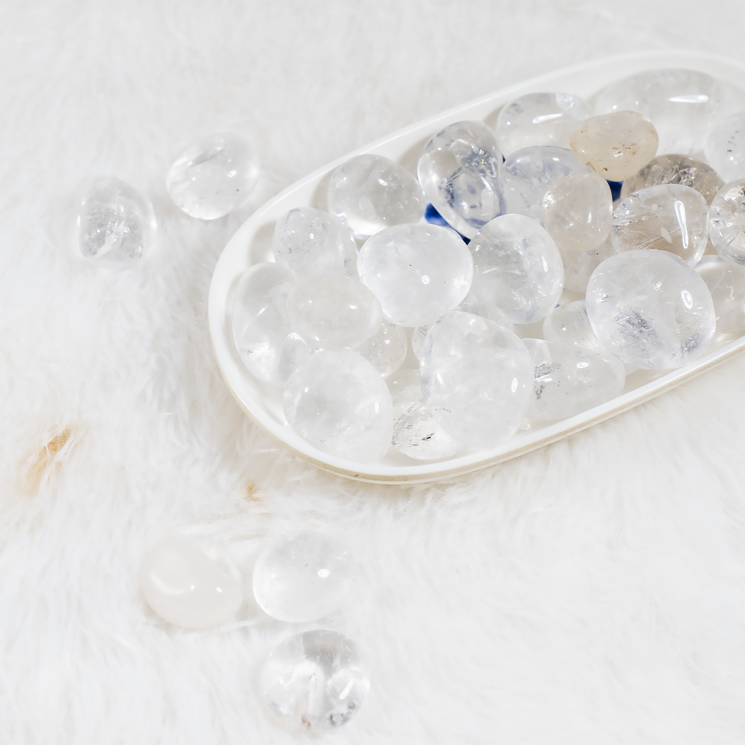 Crystal Quartz Tumbled Stones