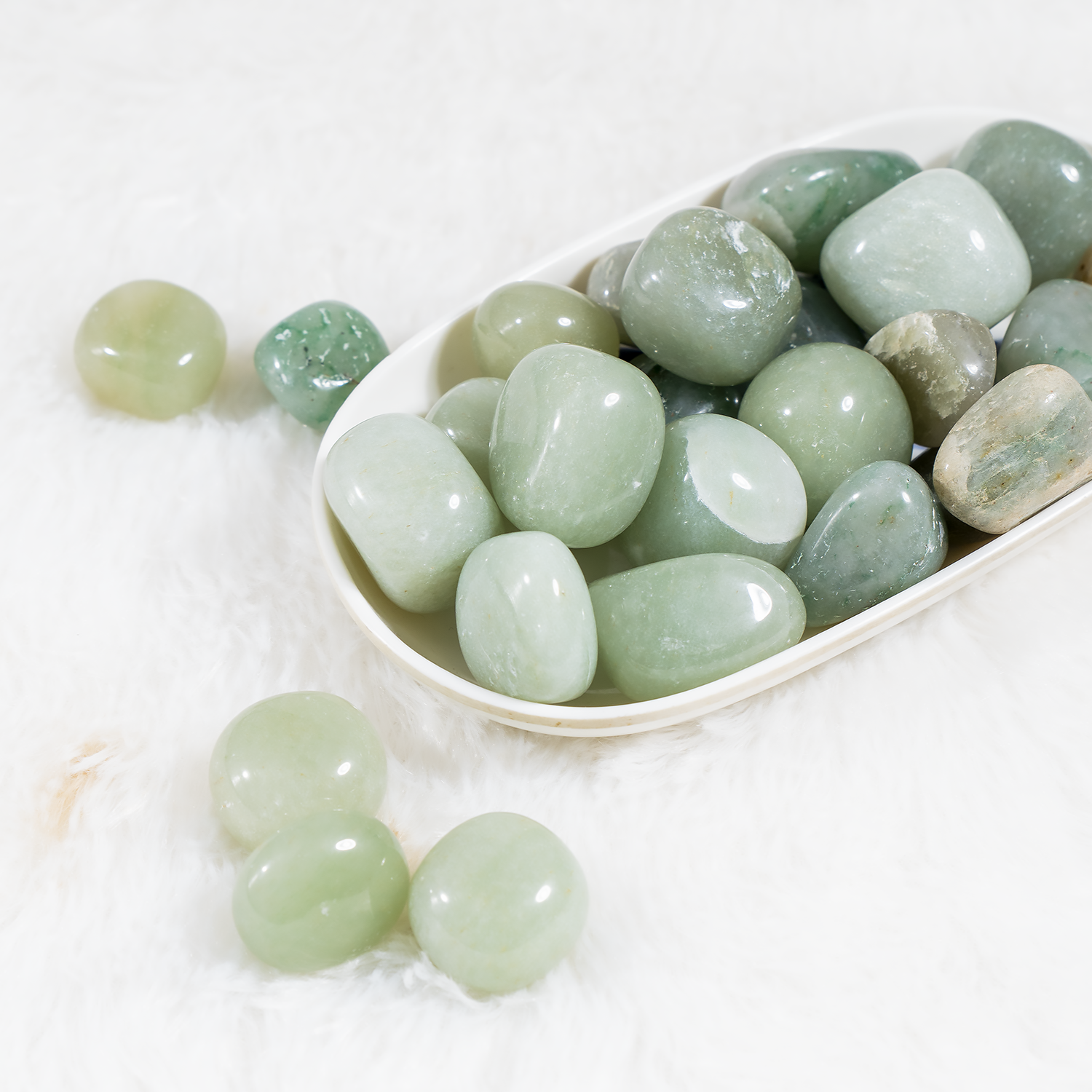 Green Aventurine Tumbled Stones