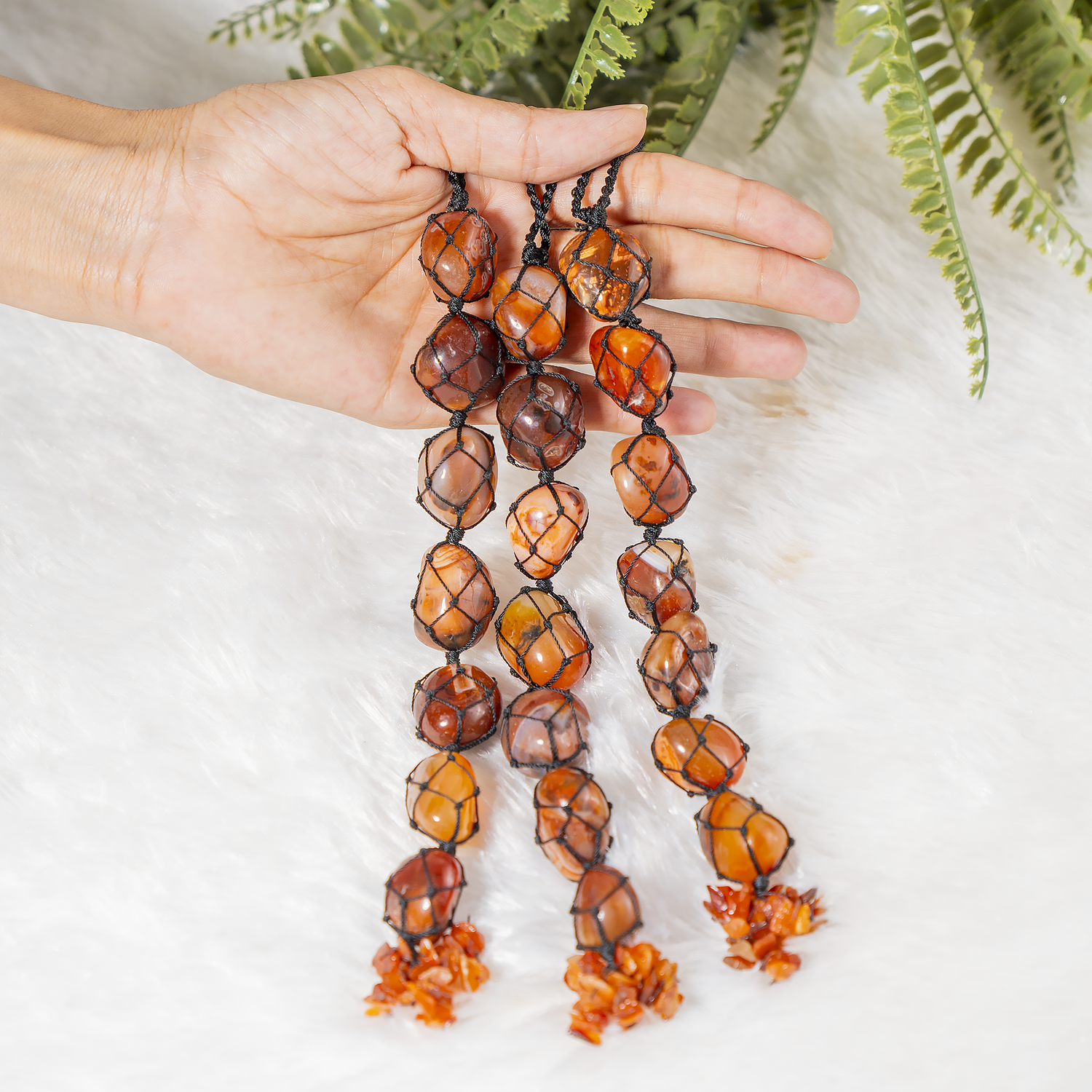 Carnelian Stone Hanger for Car and Home Decor