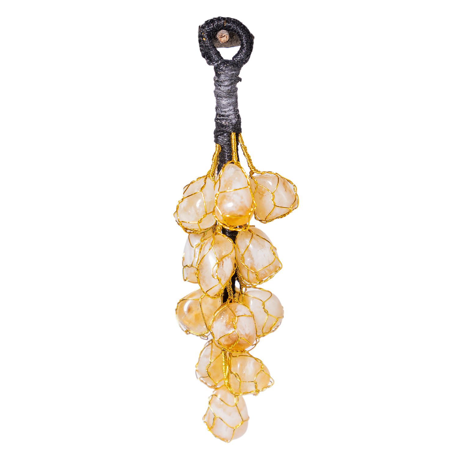 Citrine Stone Hanger for Car and Home Decor