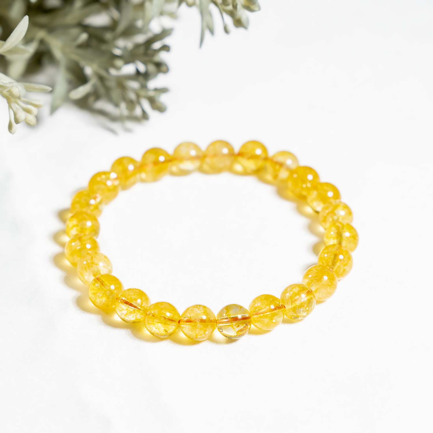 Heated Citrine Bracelets