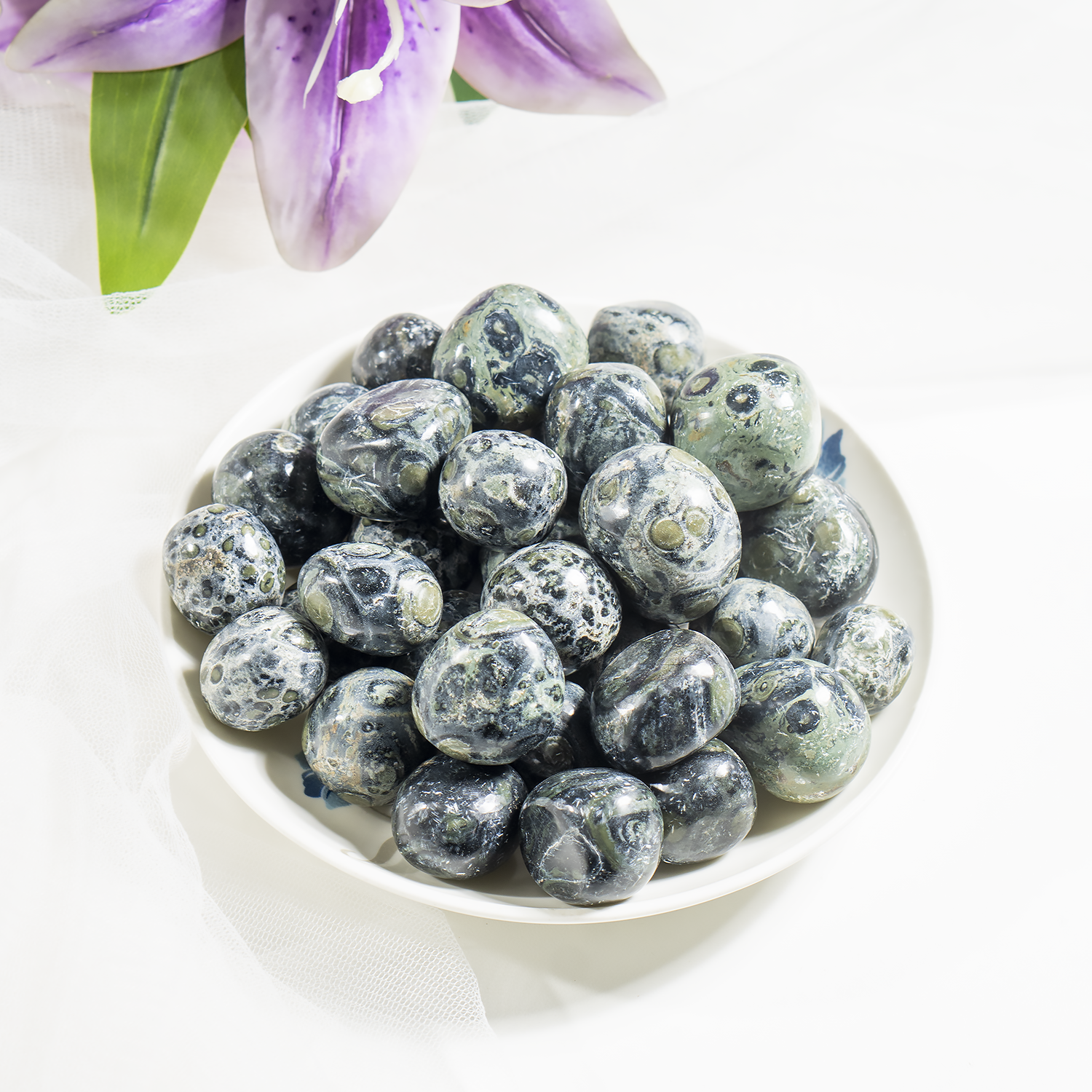 Kambaba Jasper Tumbled Stones