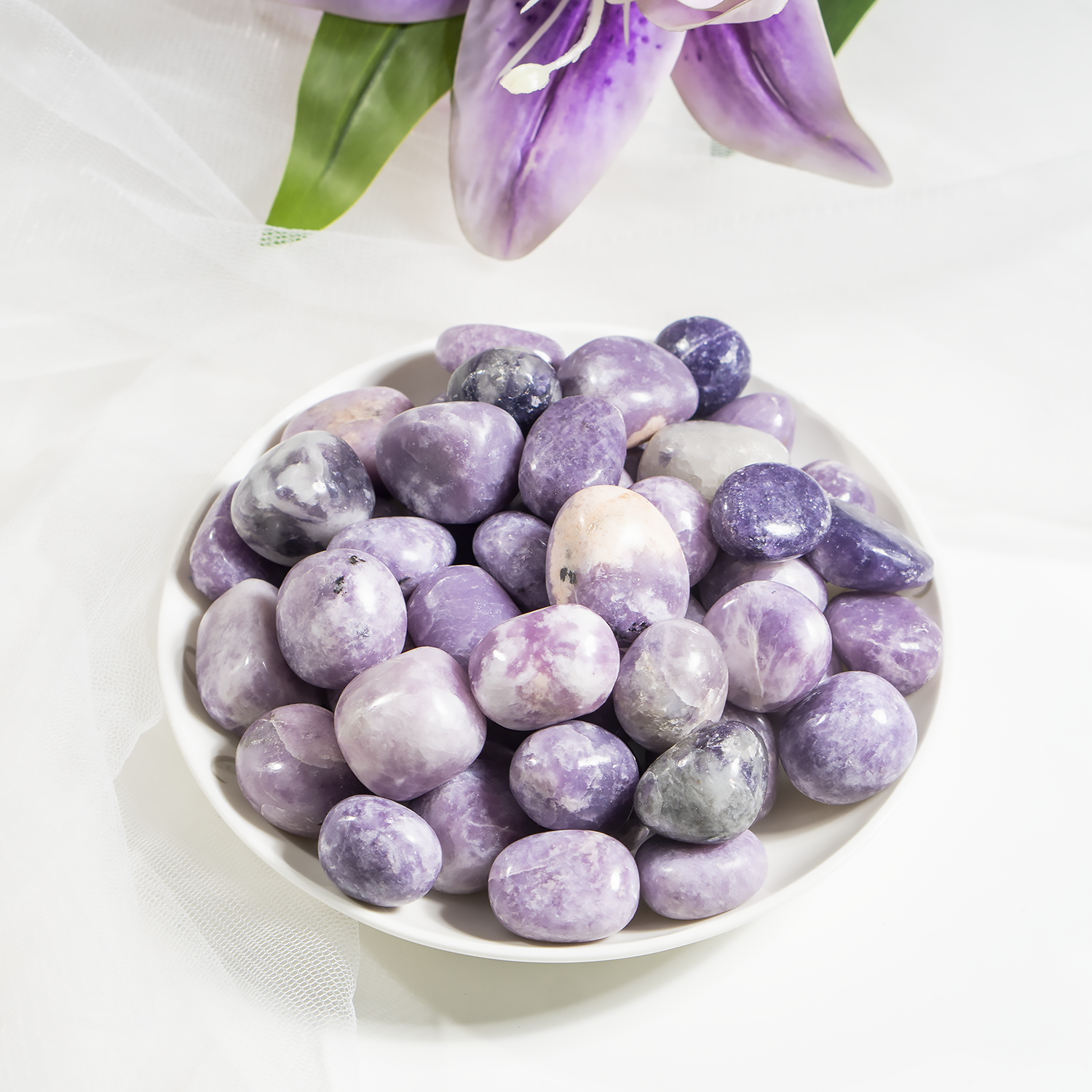 Lepidolite Tumbled Stones