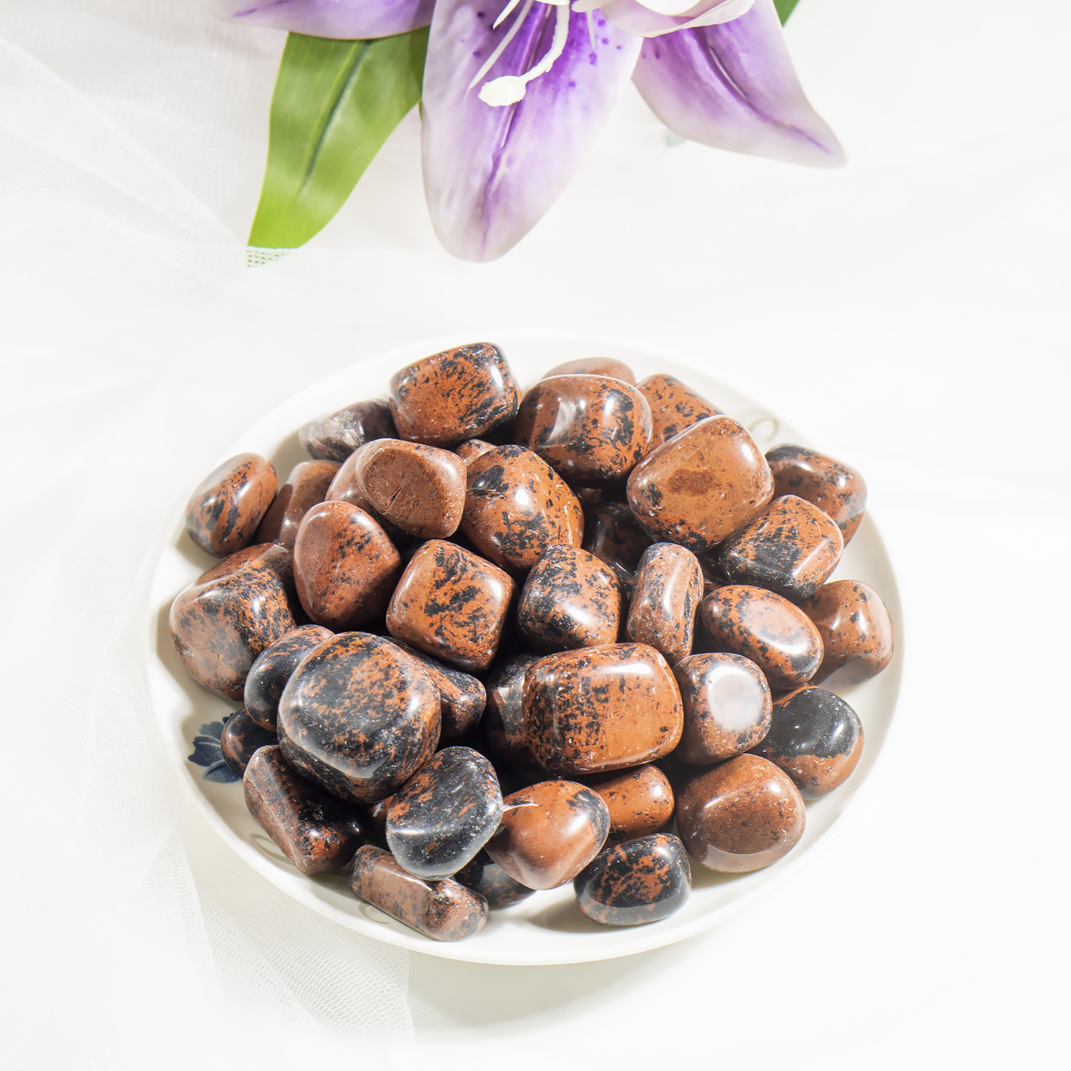 Mahogany Obsidian Tumbled Stone
