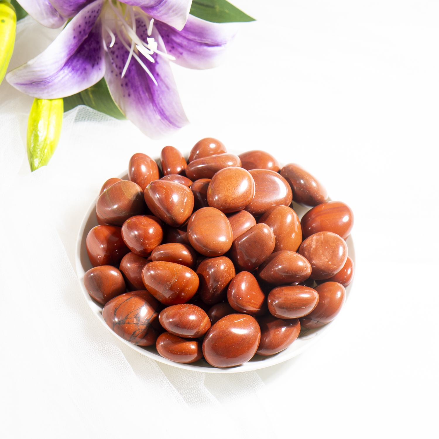 Red Jasper Tumbled Stones