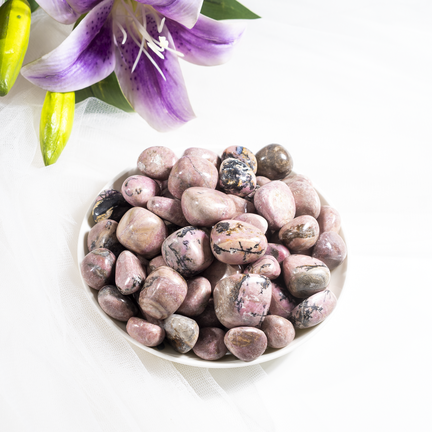 Rhodonite Tumbled Stones
