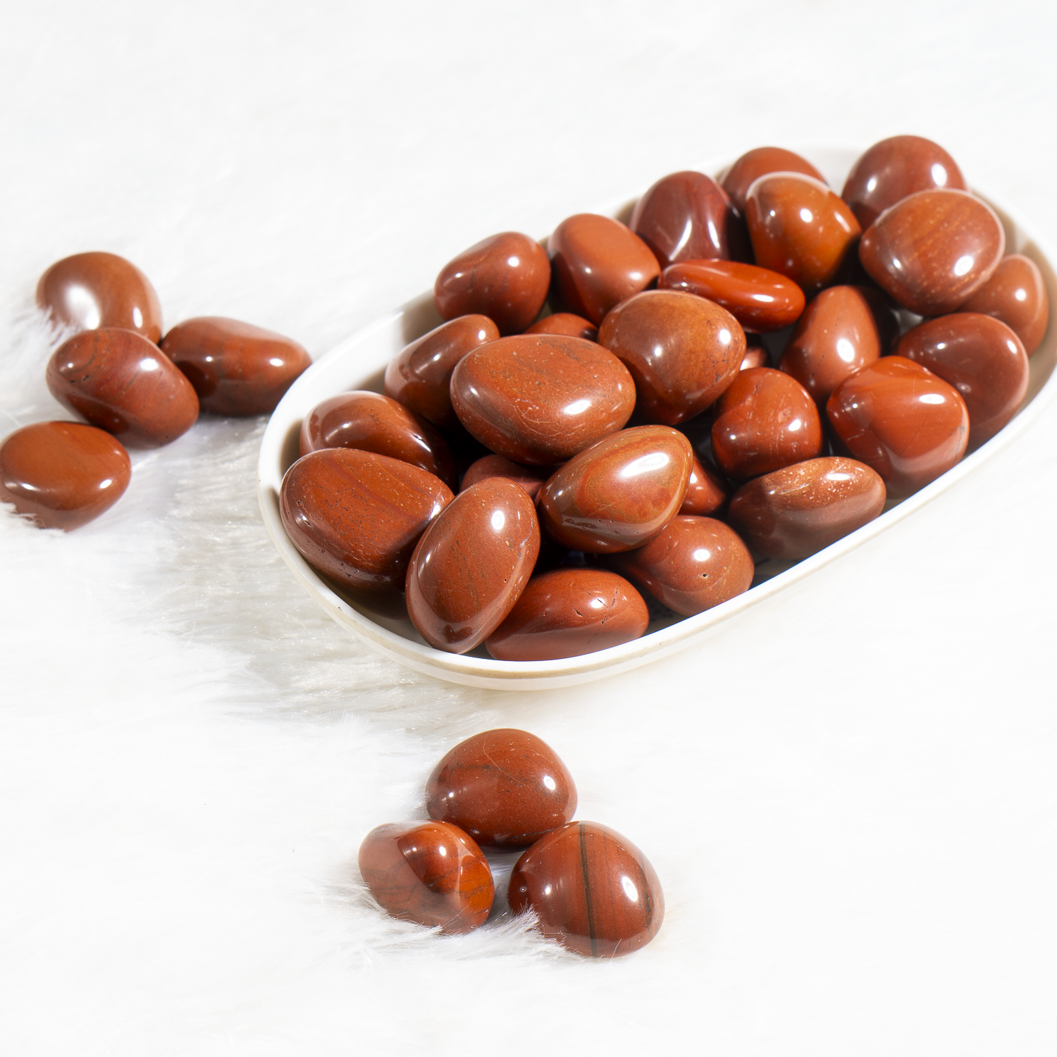 Red Jasper Tumbled Stones