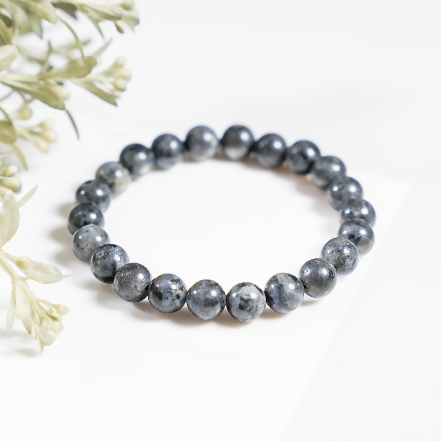 Black Labradorite Bracelet