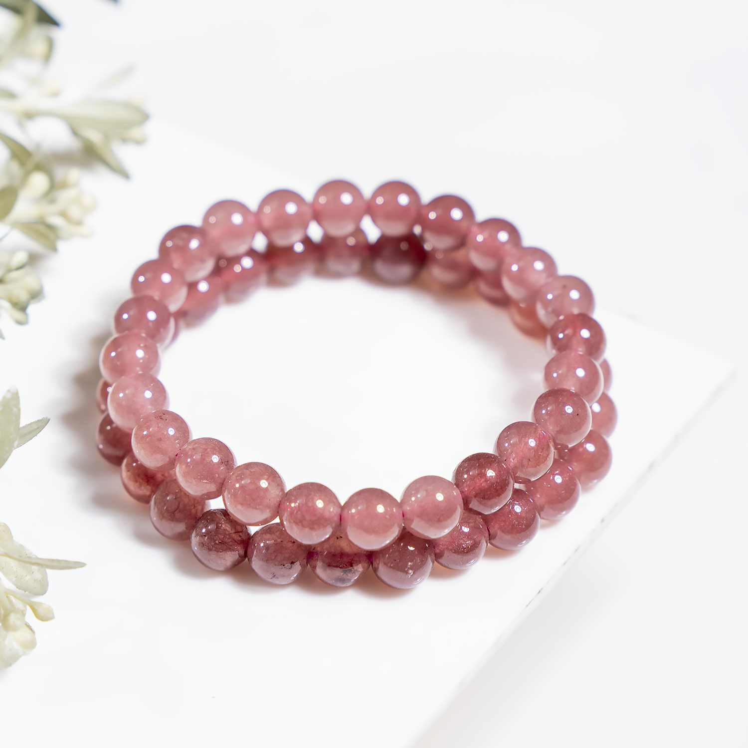 Pink Tourmaline Bracelet
