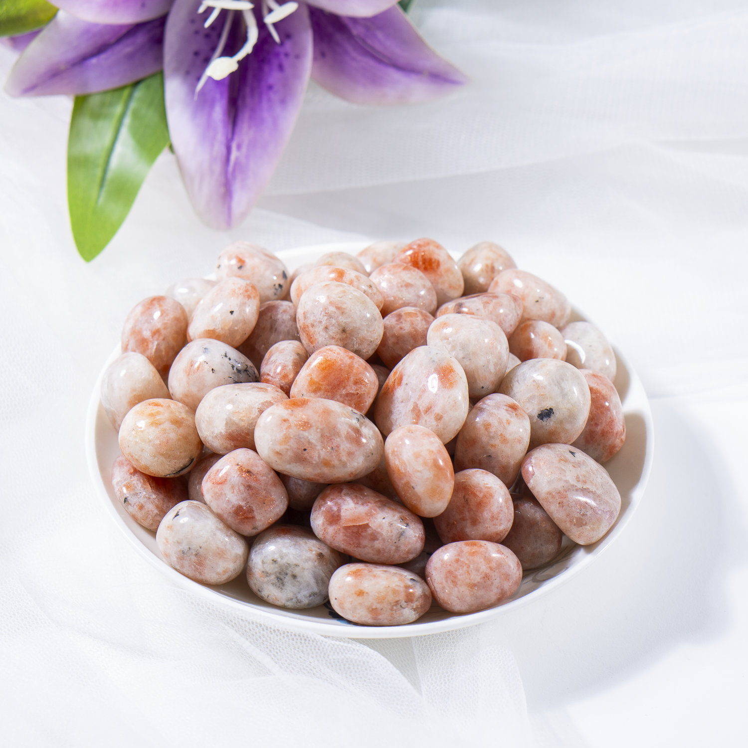 Sunstone Tumbled Stones