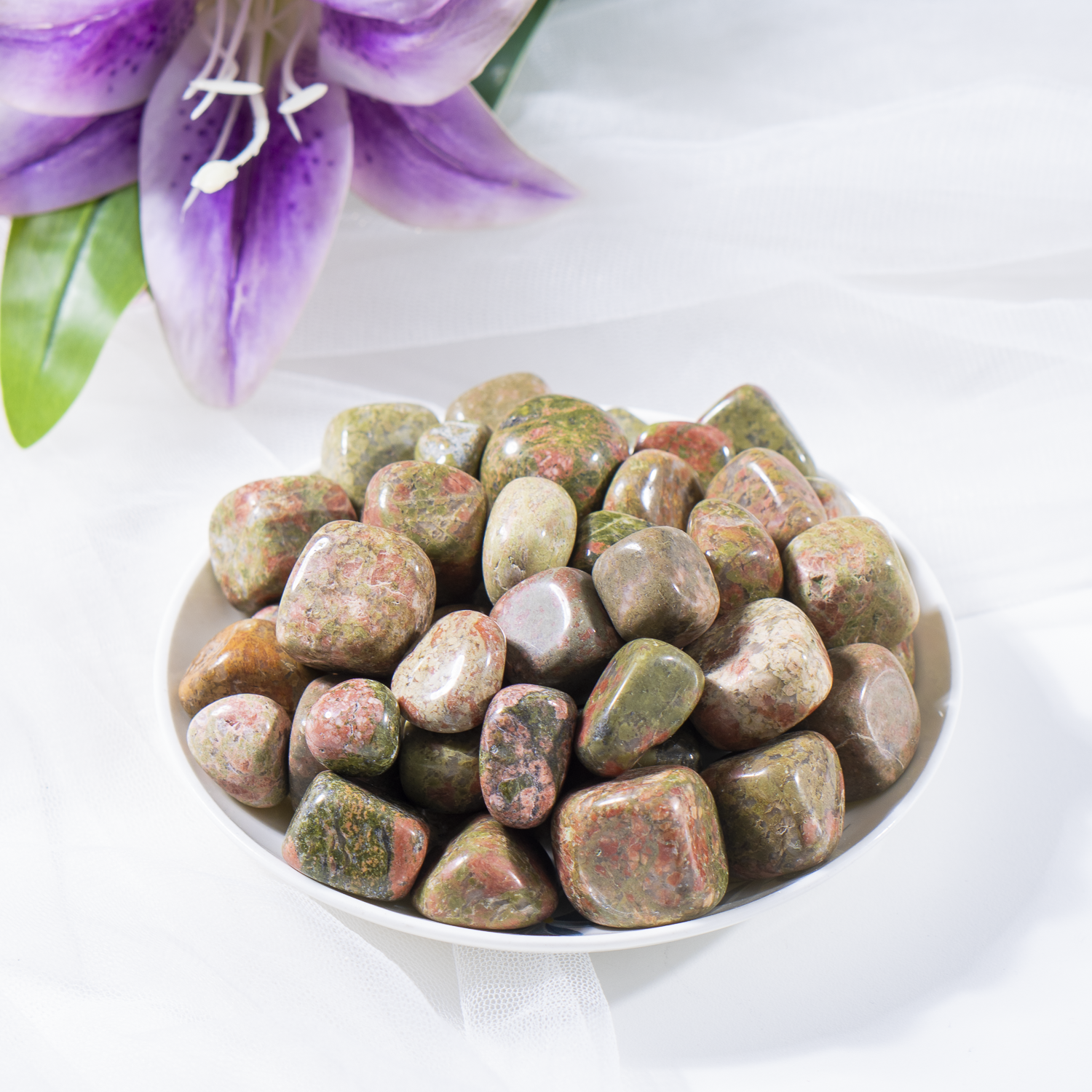 Unakite Tumbled Stones