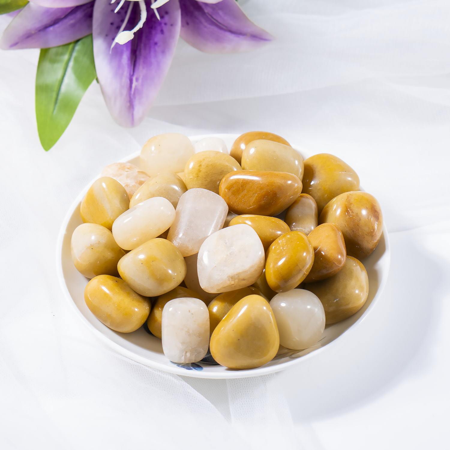 Yellow Aventurine Tumbled Stones