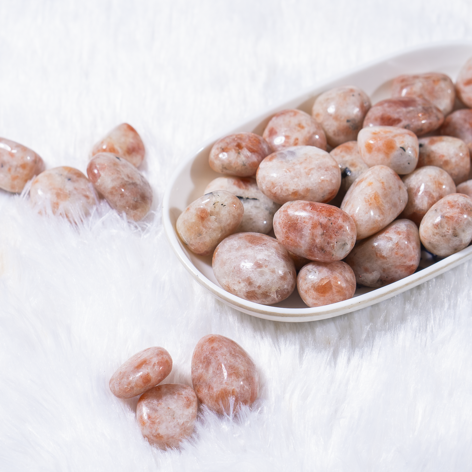 Sunstone Tumbled Stones