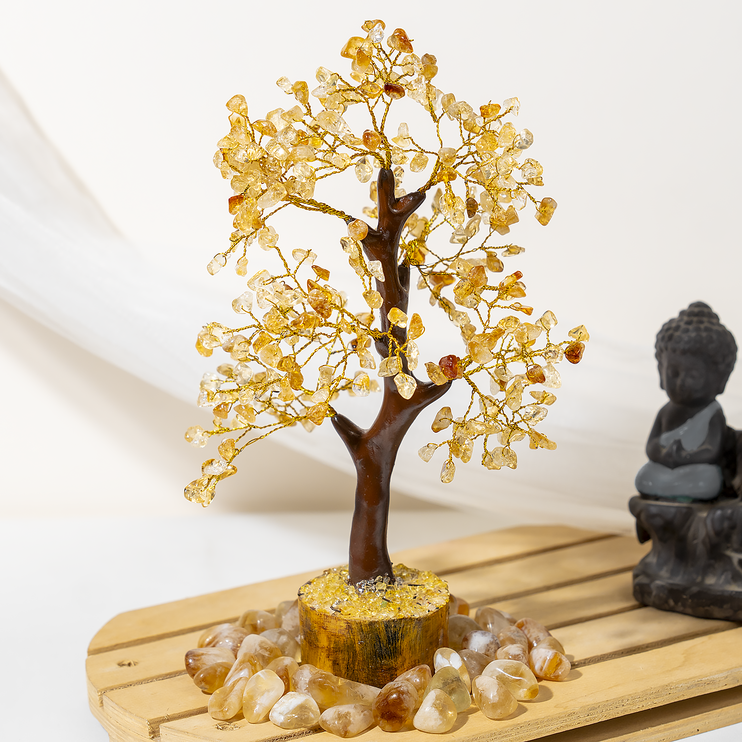 300 Chips Citrine Tree