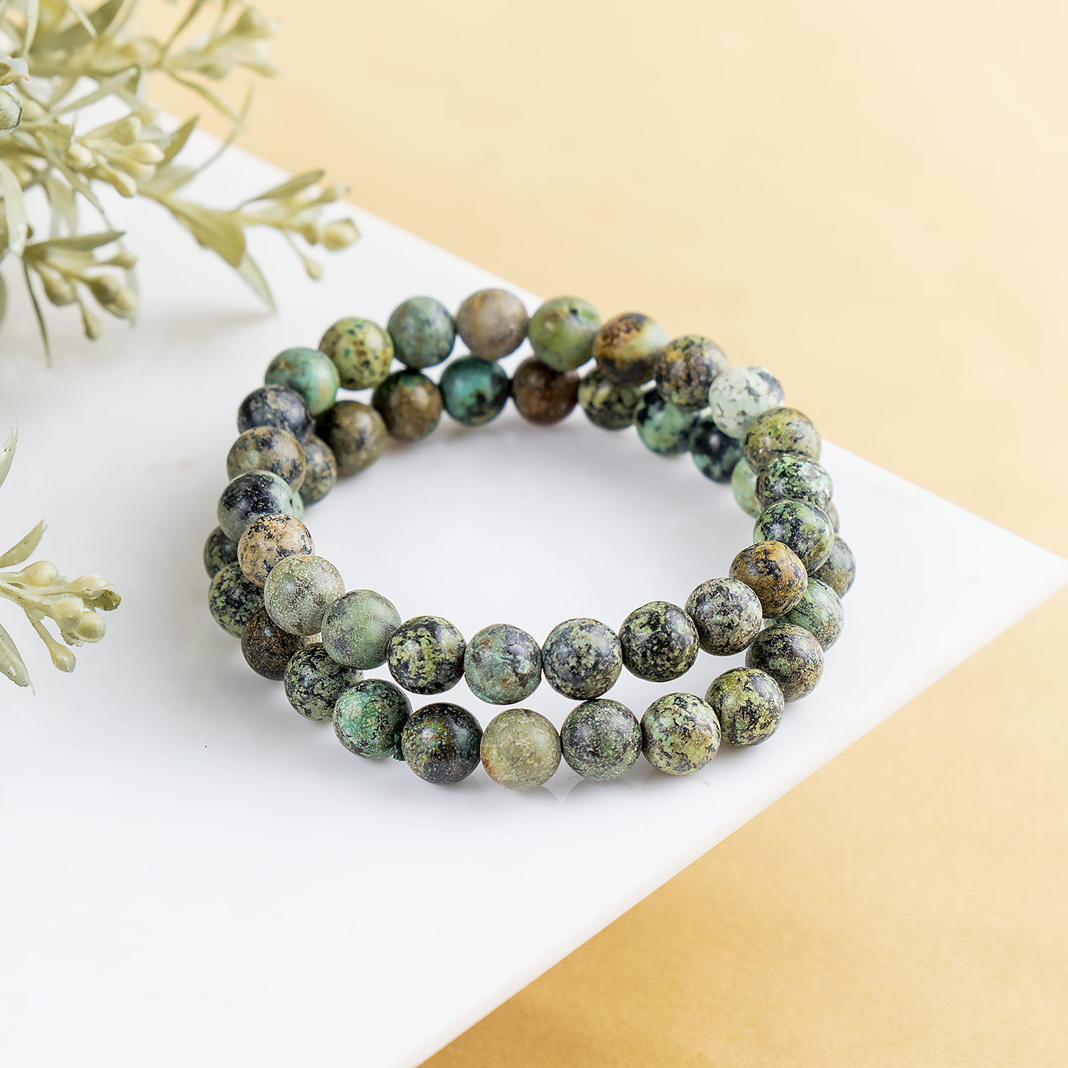 African Turquoise Bracelet