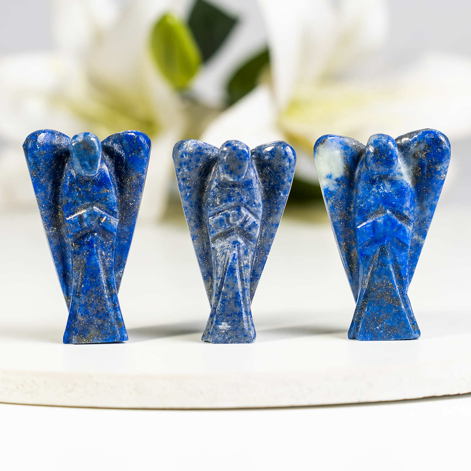 2 inches Lapis Lazuli Angels