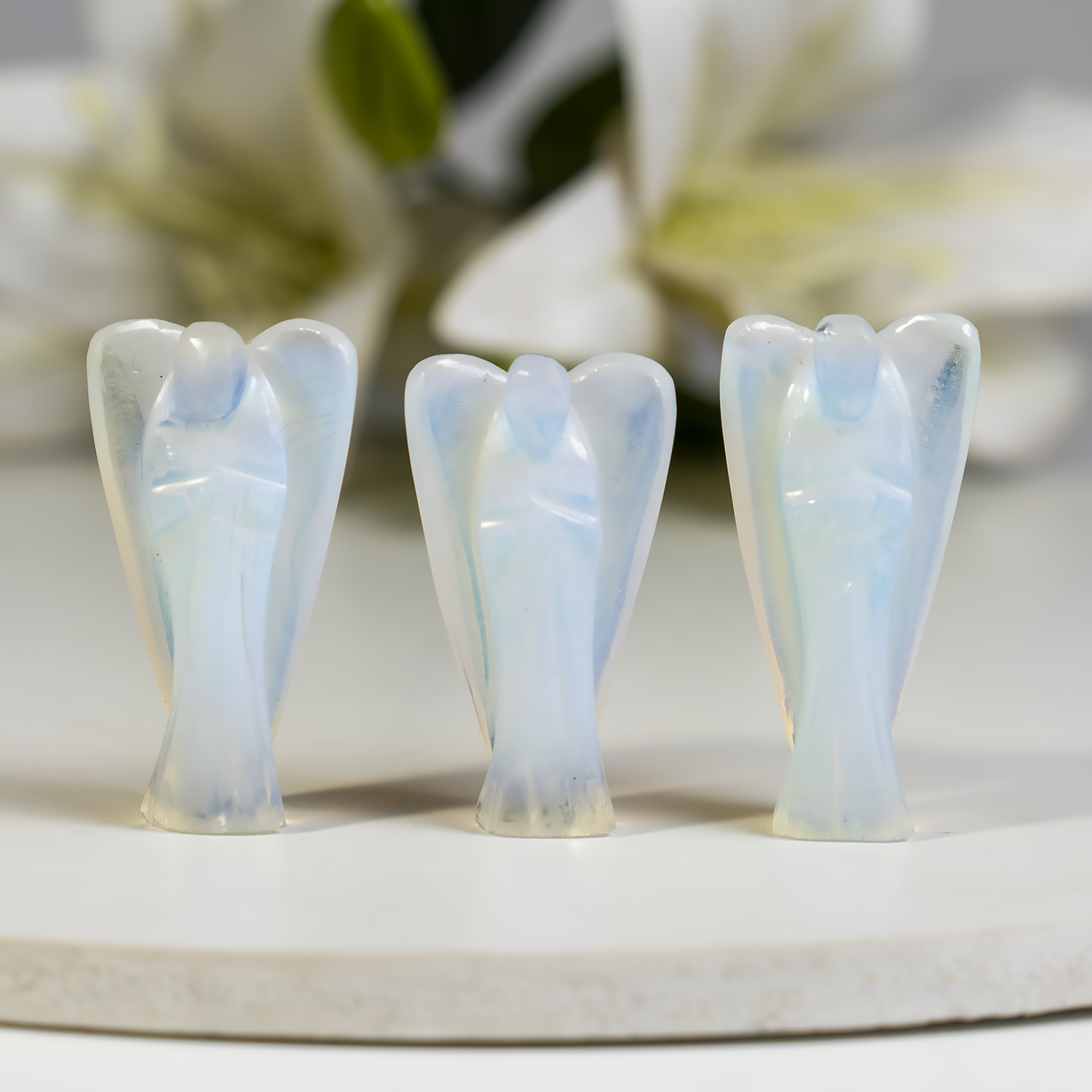 2 inches Opal Angels